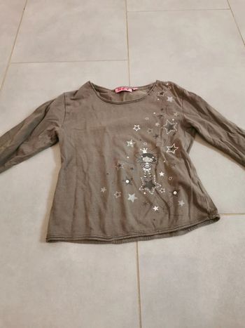 Tee-shirt manche longue 4 ans NKY