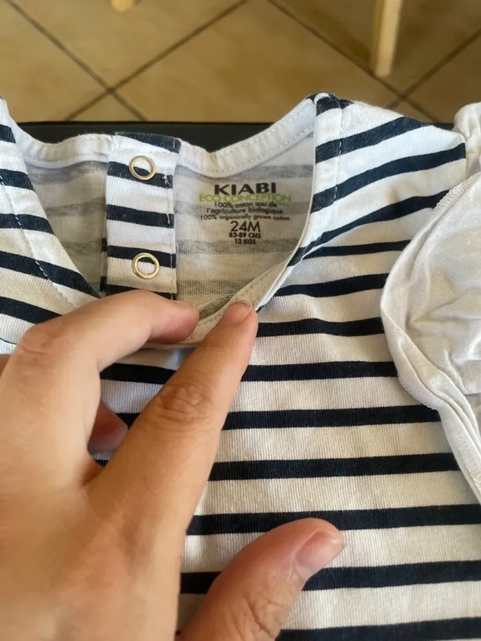 teeshirt marinière - photo numéro 2