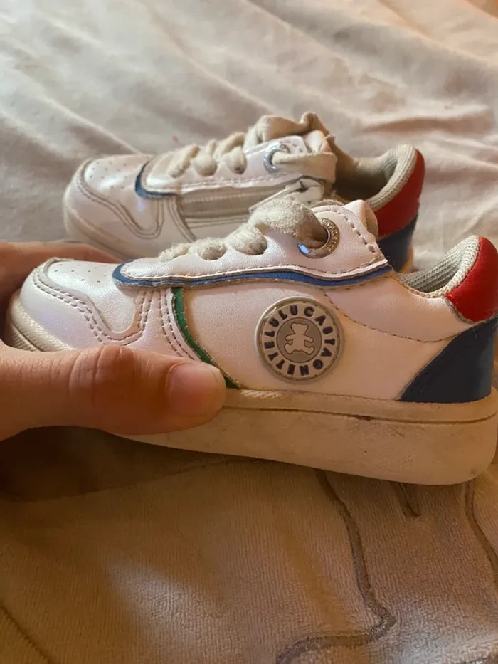 Baskets tennis blanches