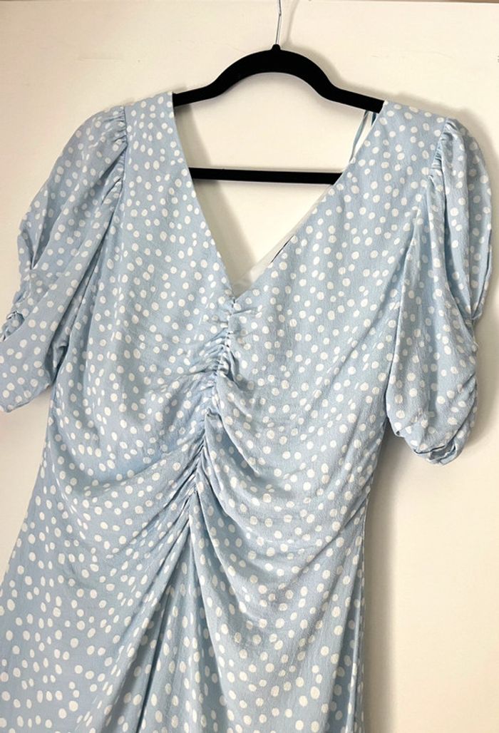 Robe courte imprimée pois taille L - photo numéro 2