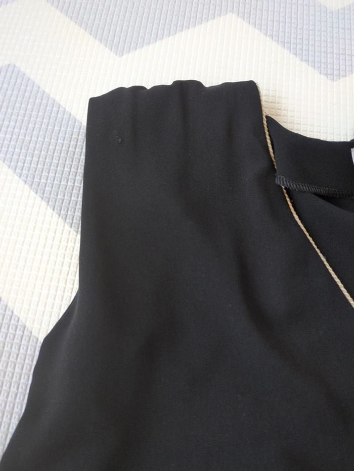 Robe droite légère noire - photo numéro 3