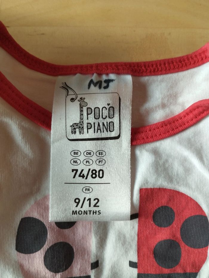 Lot 2 pyjama été fille - photo numéro 2