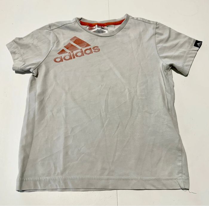 Lot 5 T-shirts garçon ( Adidas, Puma, Orchestra, Liberto ) 8/10 ans - photo numéro 5
