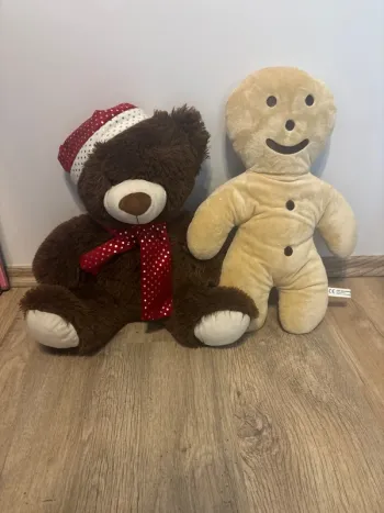 Lot de 2 peluches