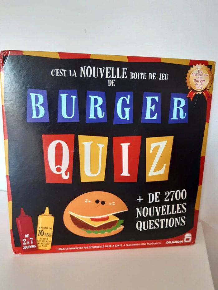 Burger quiz