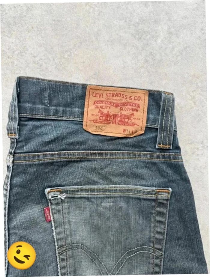 Short Levi's 506 W31 FR40 gris Homme men #SHO105 - photo numéro 3