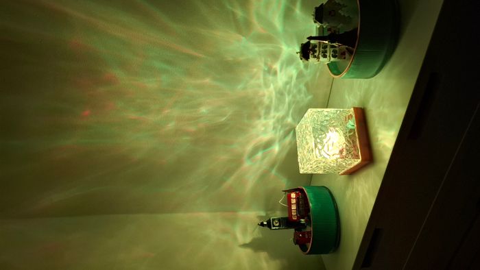 Lampe projecteur de vagues et aurores boréales - envoi sous 24h00 max - photo numéro 2