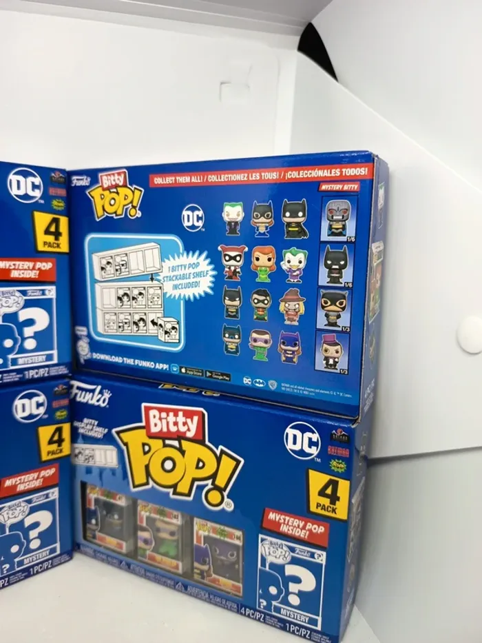 Lot de 4 - Collection Funko Bitty Pop - Lot Complet - photo numéro 4