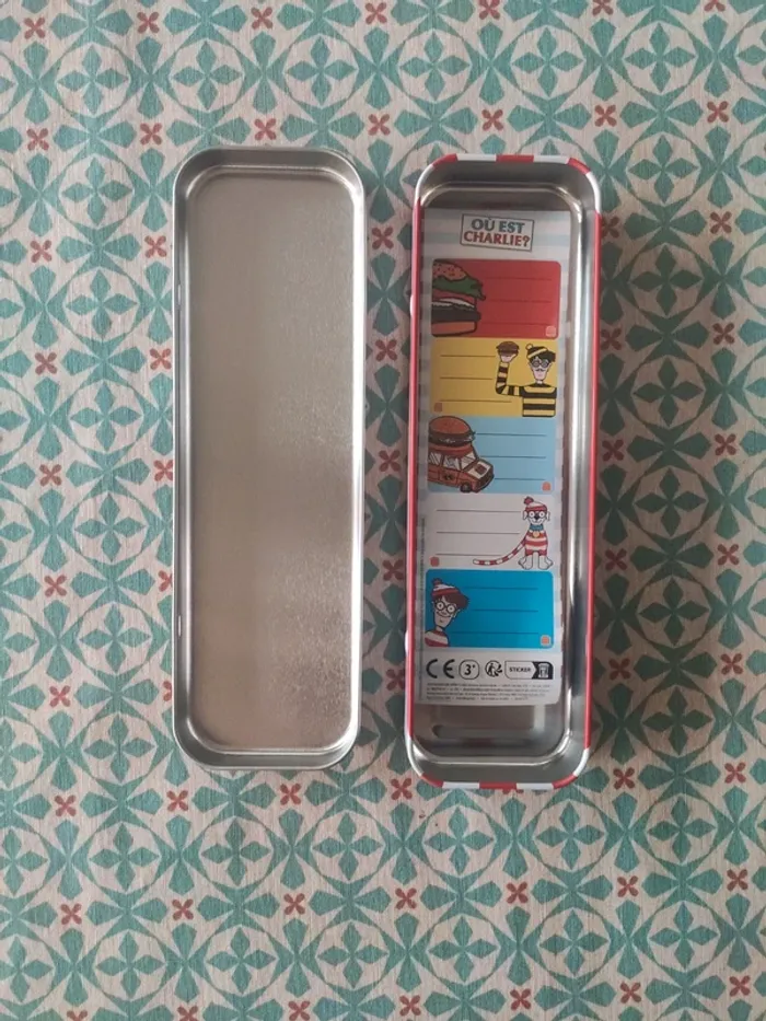 Trousse métal où est Charlie BK - photo numéro 4