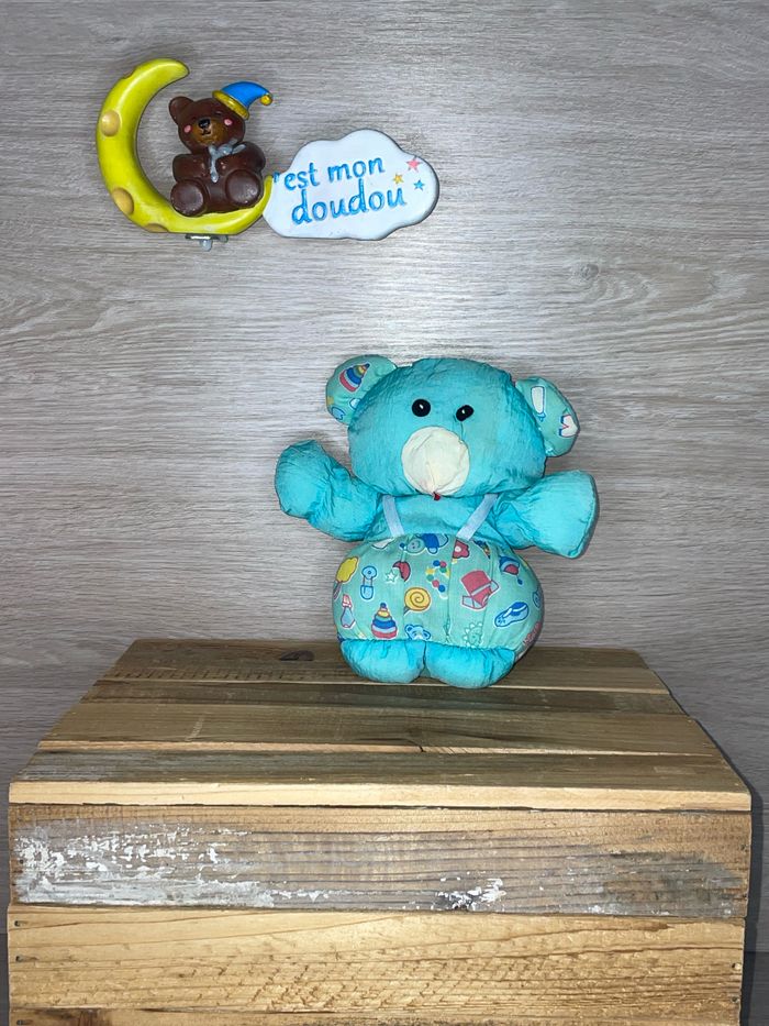 BKN20 doudou souris 🐭 en toile