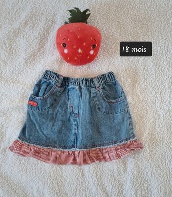 Jupe en jeans Tissaia 18M