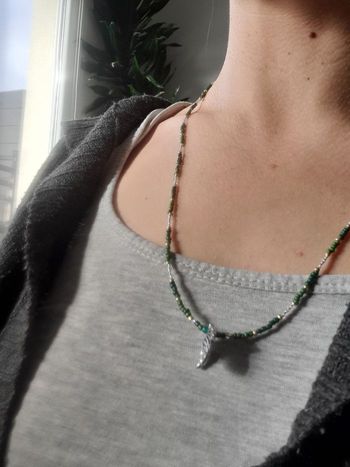 Collier vert
