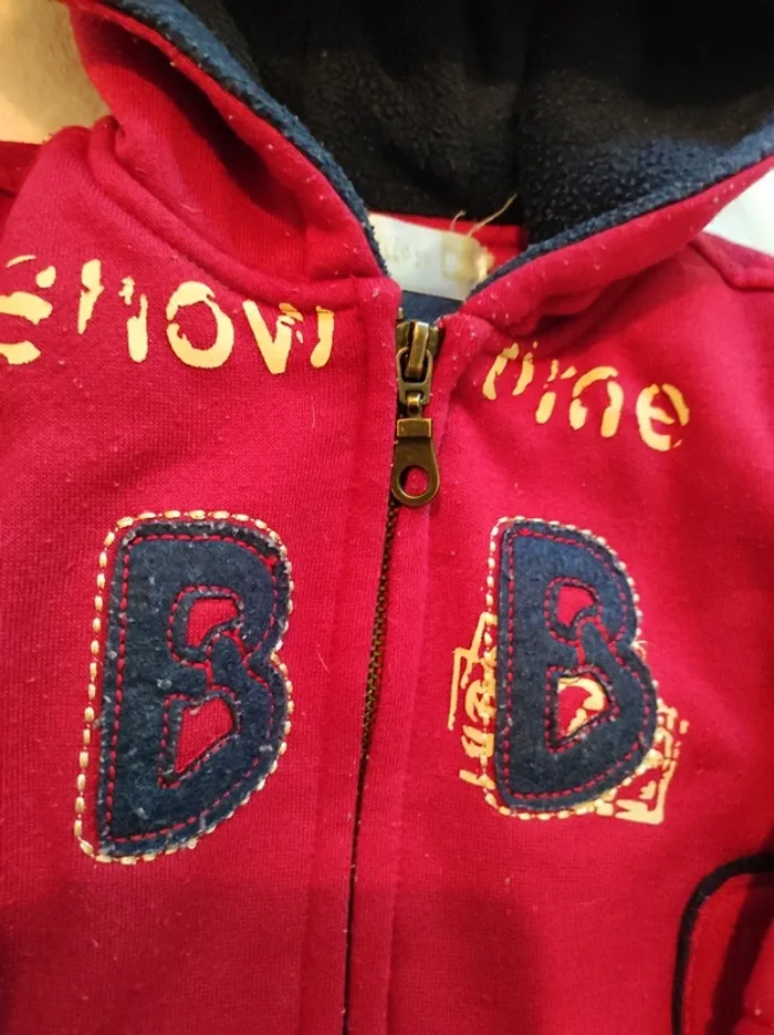 Veste manteau doublé 9 mois hiver - photo numéro 4