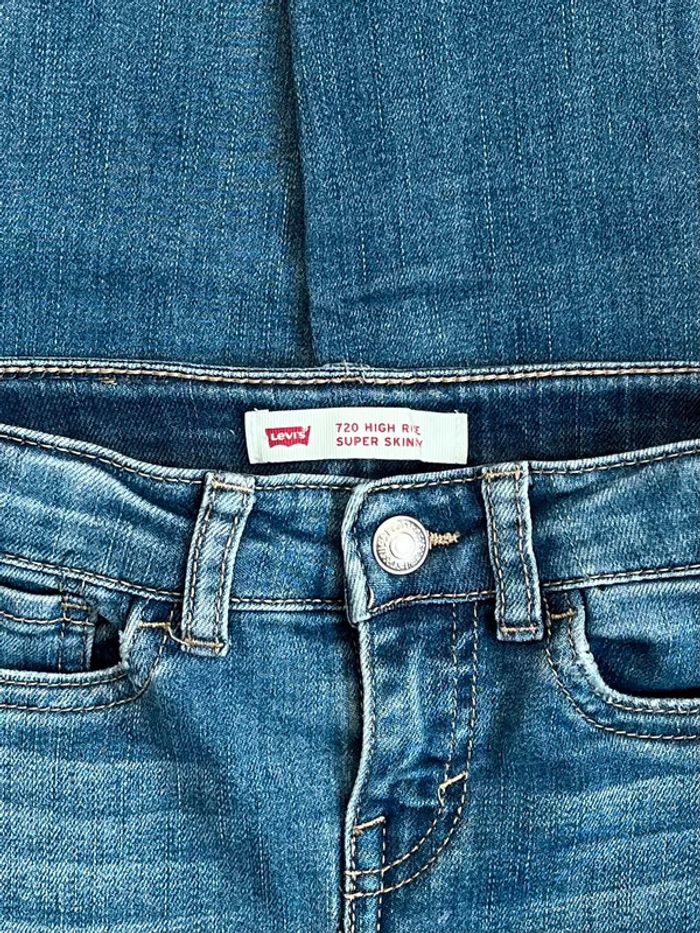 Jean Super Skinny 720 TM avec taille ajustable Lévi’s T-4 ans - photo numéro 4