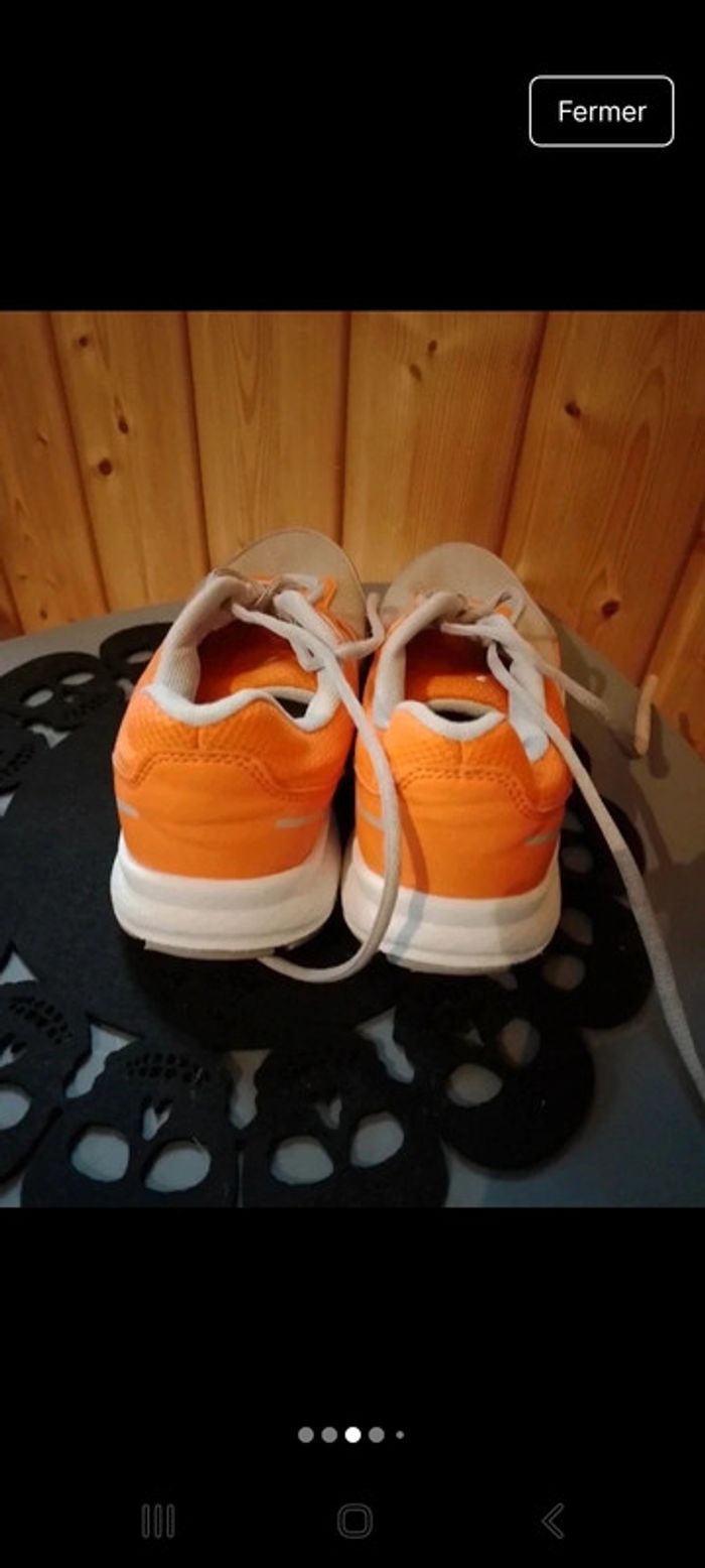 Basket femme orange Tissaia pointure 39 - photo numéro 3
