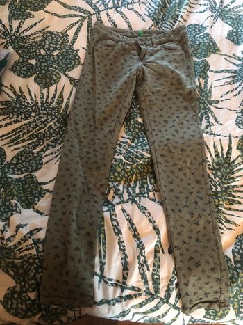 Pantalon slim benetton 40