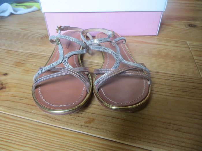 Sandales Mure les tropeziennes bronze rose 37 - photo numéro 6