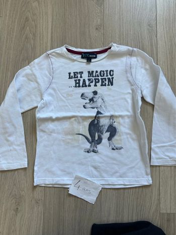 T-shirt 4 ans