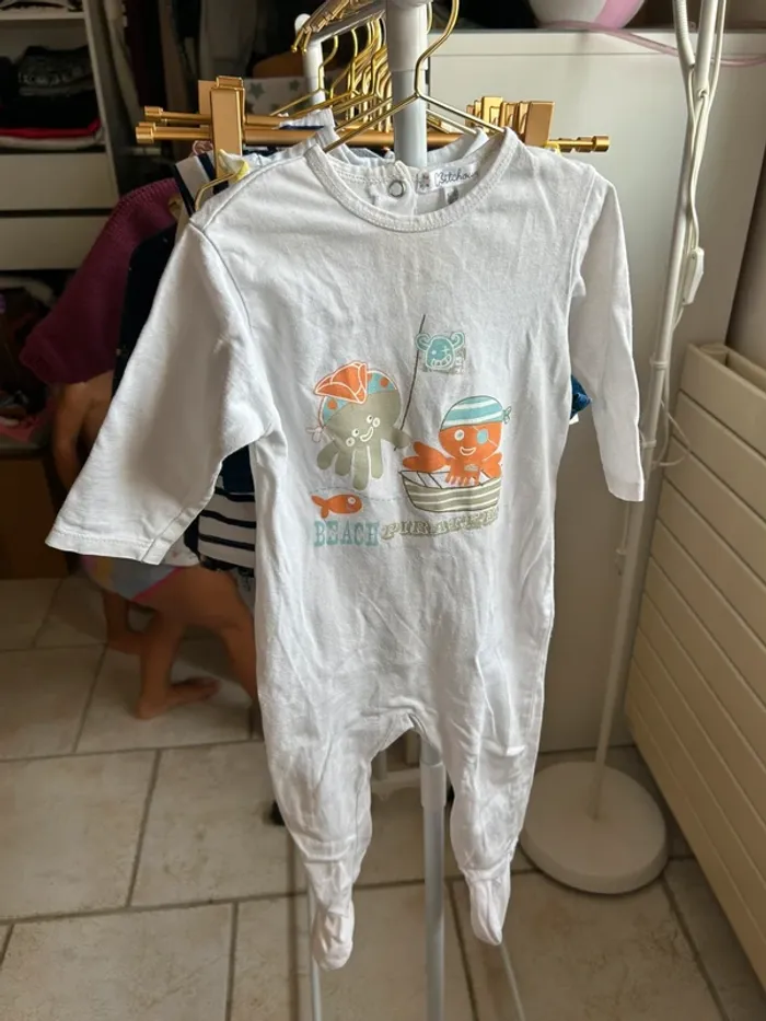 Pyjama mixte Kitchoun taille 12 mois très bon état