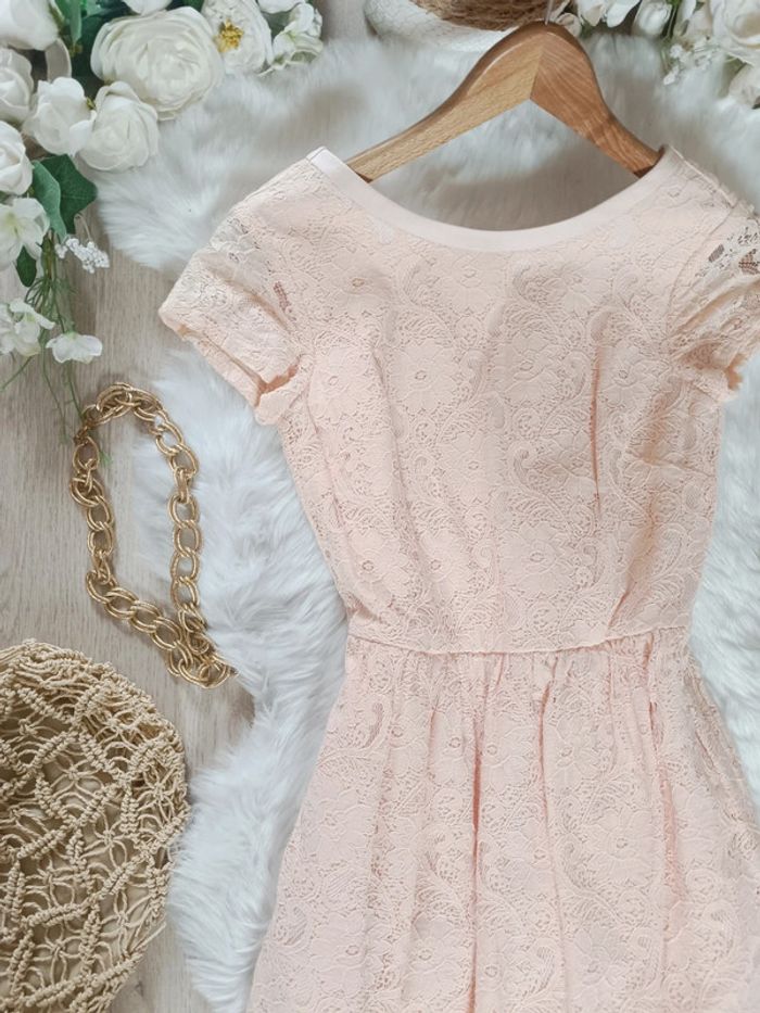 Jolie robe rose bohème taille 34 H&M - photo numéro 2