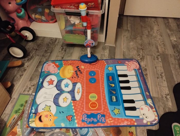 Tapis musical Peppa pig