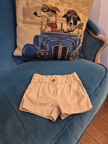 Short doré Lili Gaufrette t. 3 ans