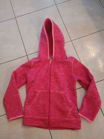 Veste Polaire fille 8 ans wanabee