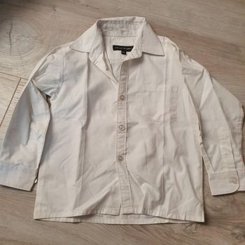 Chemise blanche 5 ans manches longues