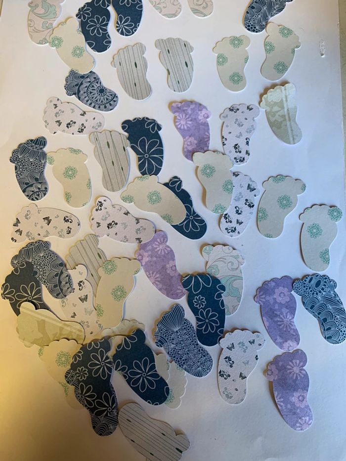 Scrapbooking 50 pieds en papier