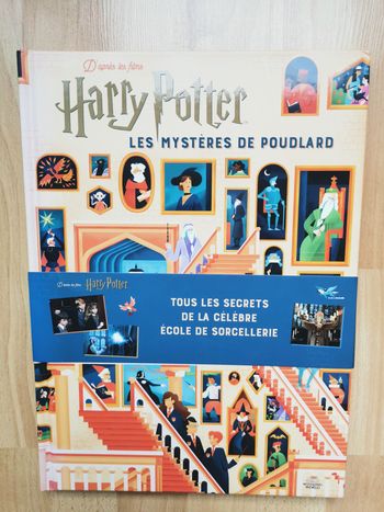 LIVRE HARRY POTTER LES MYSTERES DE POUDLARD