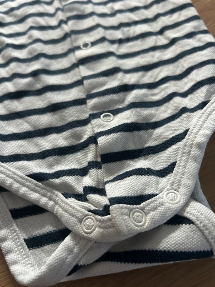 Body polo marinière Obaïbi - photo numéro 3