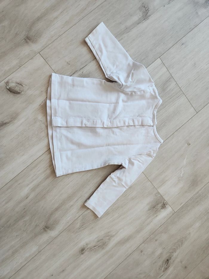 Tshirt manches longues blanc - photo numéro 3