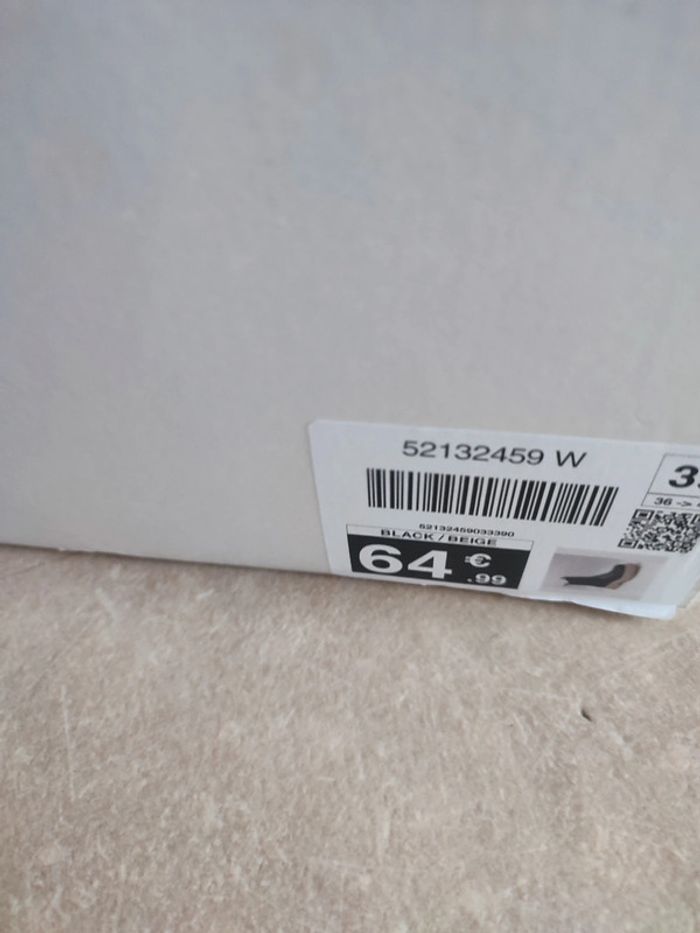 Bottes à plateforme Sinequanone - T39 - Cuir noir - photo numéro 3