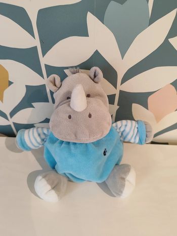 Doudou rhinocéros obaibi