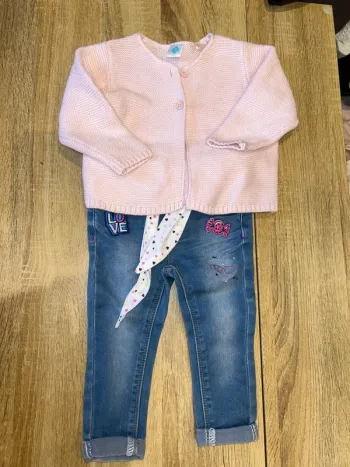 Ensemble bébé fille 12 mois