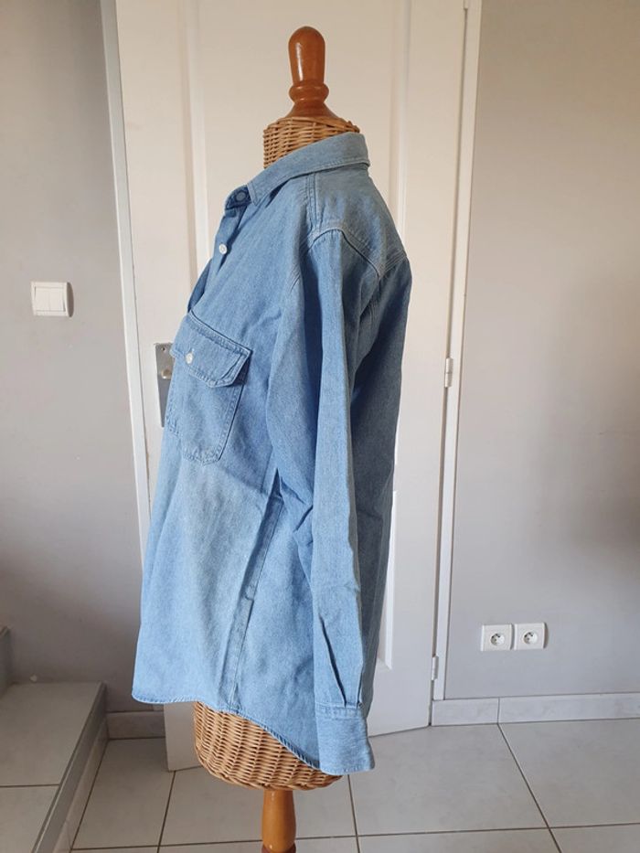 Chemise en jean femme taille M vint - photo numéro 3