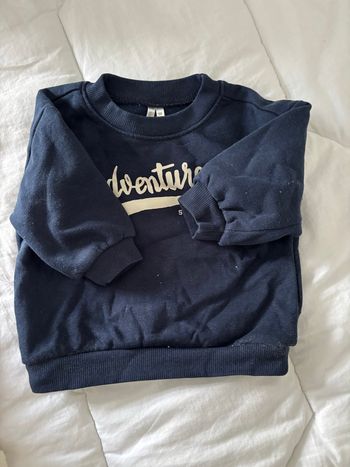 Pull bleu marine ORCHESTRA