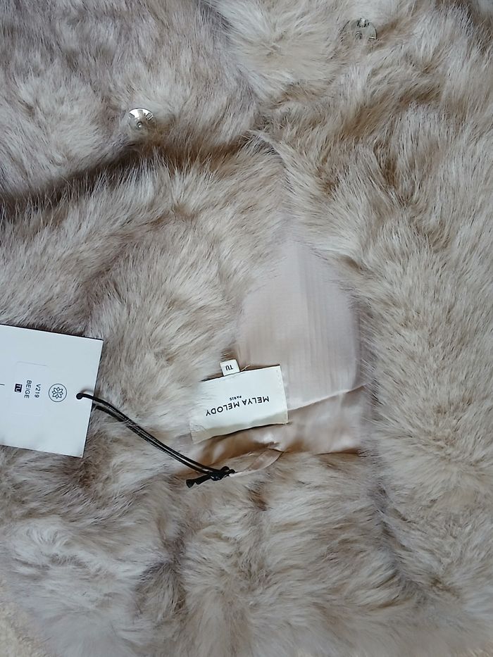 Manteau femme fausse fourrure