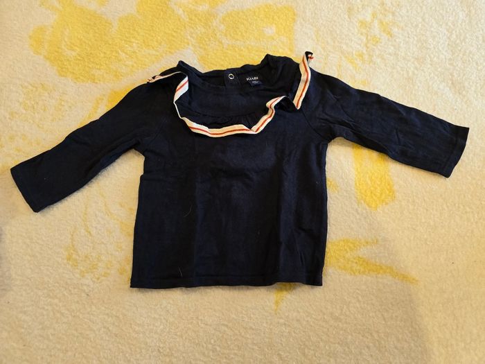 Lot t-shirts fille 12mois - photo numéro 5