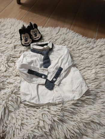 Chemise avec cravates