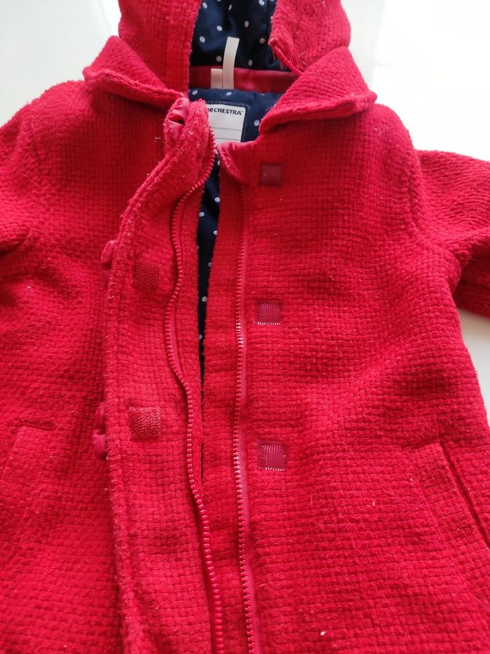 Manteau rouge d'hiver - photo numéro 2