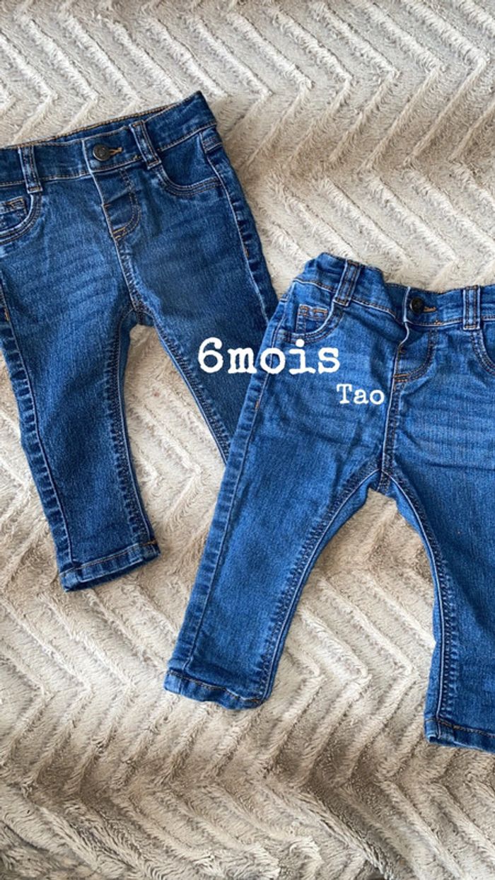 Lot de deux jeans