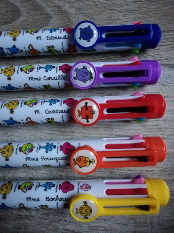 Stylos 8 couleurs Madame monsieur - photo numéro 2