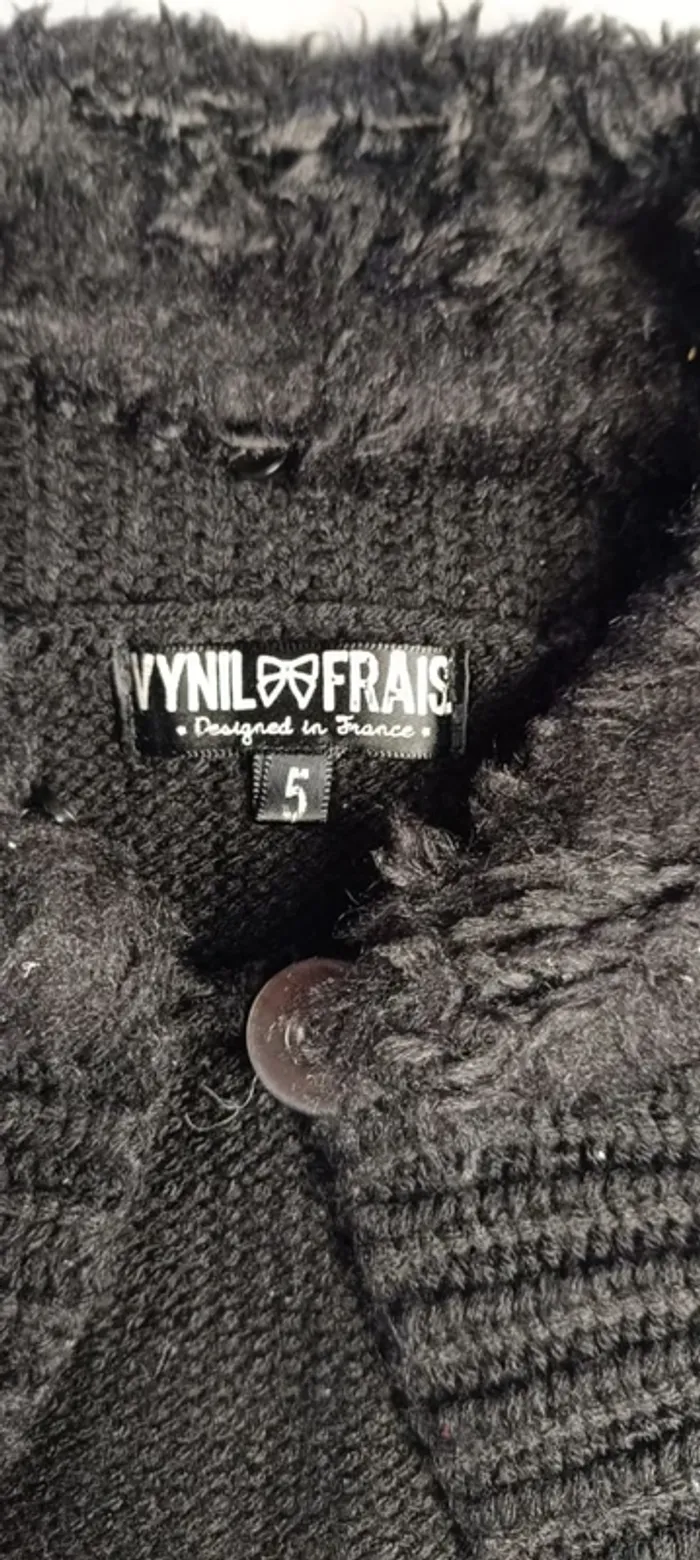 Enfant 108- gilet, 5 ans, vynil fraise - photo numéro 2