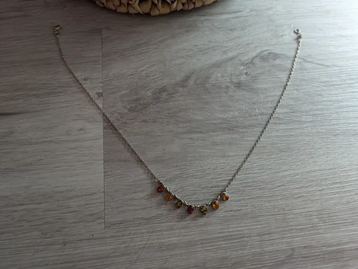 Collier ambre - photo numéro 2