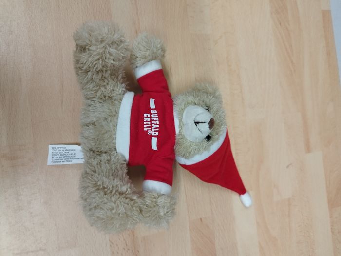 Petite peluche Buffalo gris - photo numéro 5