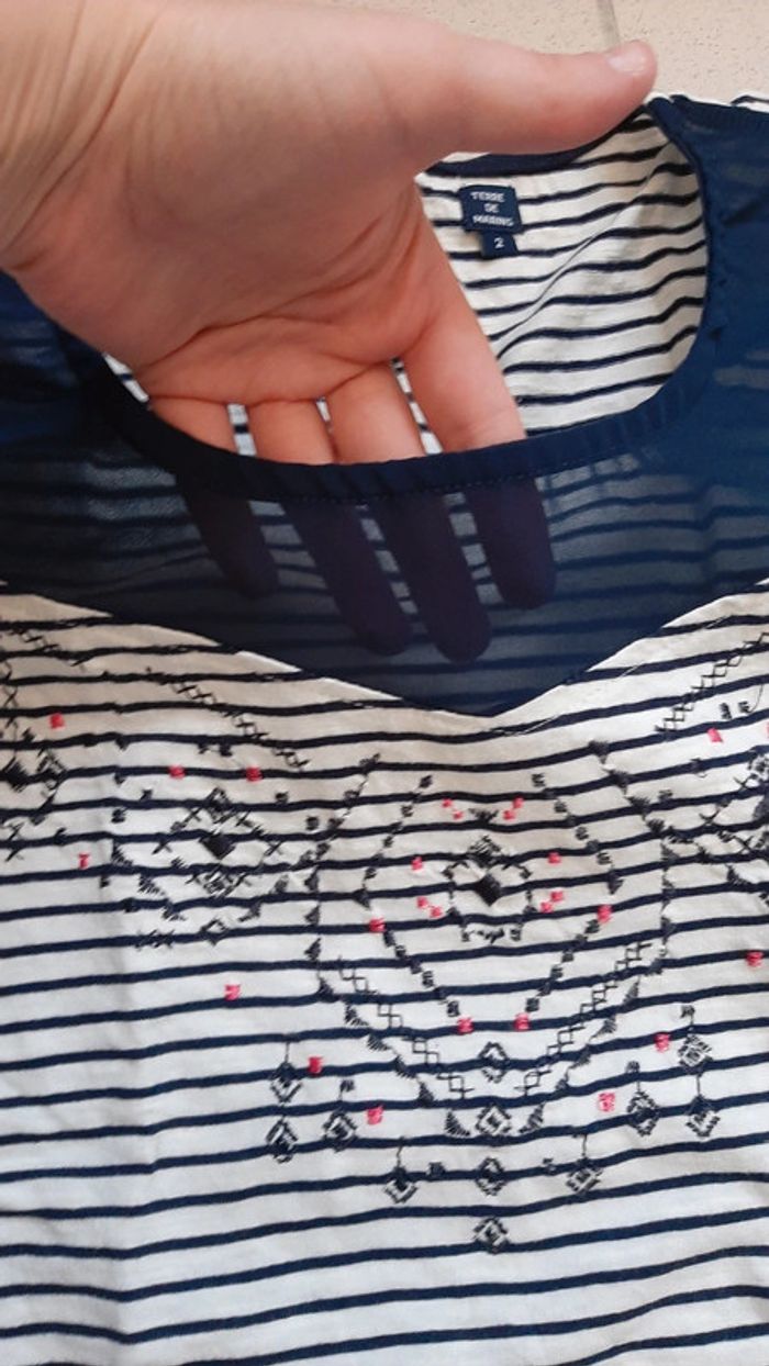 T shirt manche courte femme taille 2 - photo numéro 4