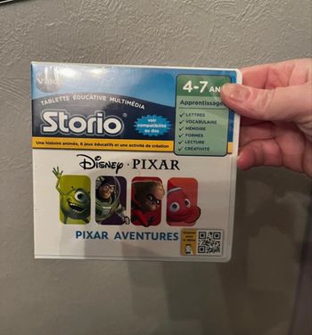 Jeu Disney pixar aventures storio vtech