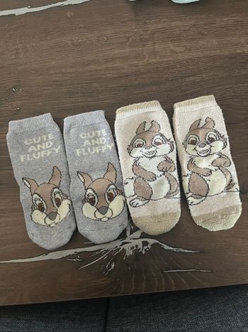 Lot 2 paires de chaussettes antidérapantes Panpan