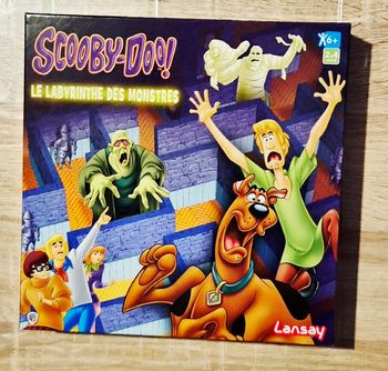 Jeu de société Scooby-Doo Le Labyrinthe des Monstres - Lansay neuf